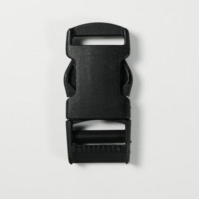 1 x 25mm Black Plastic Side Release Buckles