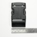 40mm Black Plastic Side Release Buckles