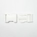 1 x 25mm White Plastic Side Release Buckles