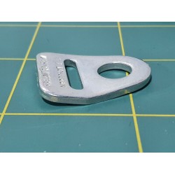 Cranked Anchor Plate - 25mm - Galvanised