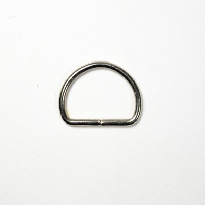 Metal D Ring - 30mm Chrome