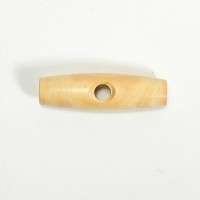 Pine Colour Wood Toggle - 43mm - 20pc