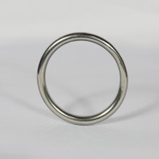 Polished Cast Solid Chrome Ring - 50mm