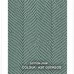 Cotton Look Stair Runner & Carpet Edge Binding Tape 120mm - Herringbone - Duck Egg - Polyester