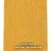 Cotton Look Stair Runner & Carpet Edge Binding Tape 120mm - Herringbone - Mustard - Polyester