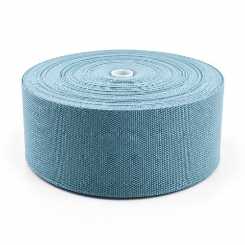 Cotton Look Stair Runner & Carpet Edge Binding Tape 120mm - Basket Weave - Airforce - Polyester Cotton Look Stair Runner & Carpet Edge Binding Tape 120mm - Basket Weave - Airforce - Polyester