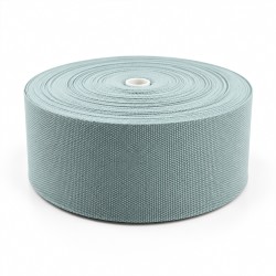 Cotton Look Stair Runner & Carpet Edge Binding Tape 120mm - Basket Weave - Duck Egg - Polyester