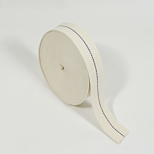 Cotton Wick 1 inch wide 25mm - (10 Mtr Roll)