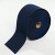 Dark Blue Flat Elastic Soft corded - 100mm wide