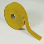 Gold Soft corded flat elastic 25mm wide x 25mtr - ...