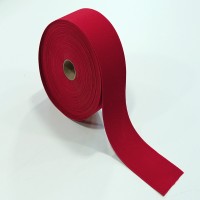 Red Elastic Roll Soft corded flat elastic 25mtr x 50mm wide