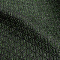 Bentley Stitch Triad Design - Green