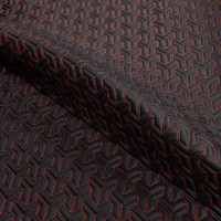 Bentley Stitch Triad Design - Red