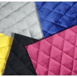 Diamond Quilted Plush Velvet