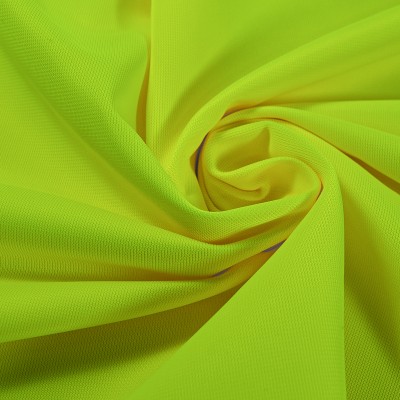Hi Vis Fluorescent Fabric - Yellow - 25mtr Roll
