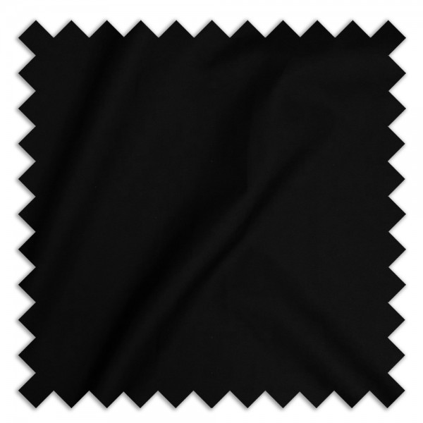Black Fabric - Poly Cotton 