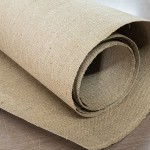 Stiff Hessian Buckram Fabric - 50mtr Roll