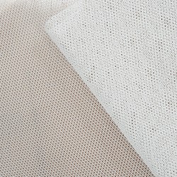 Stretch Net Fabric - White