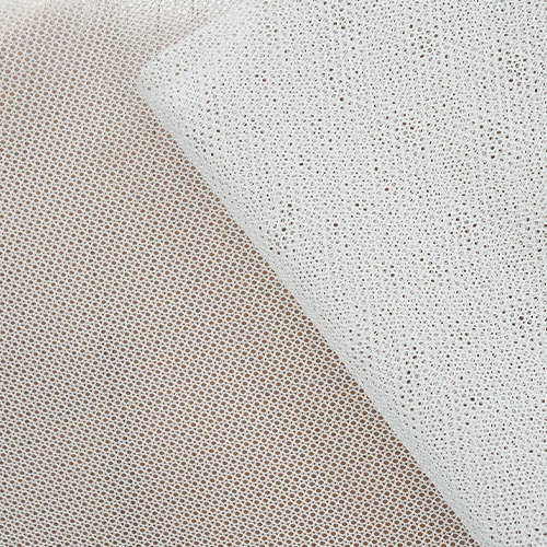 Stretch Net Fabric - White