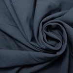 Premium Woollen Stretch Suiting Fabric - Navy
