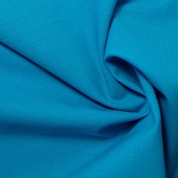 Premium Woollen Stretch Suiting Fabric - Turquoise