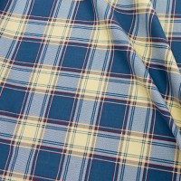 Ticking Fabric - Tartan Print