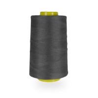 Dark Grey Sewing Thread Cone - 5000 Mtr