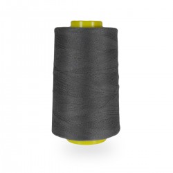 Dark Grey Sewing Thread Cone - 5000 Mtr