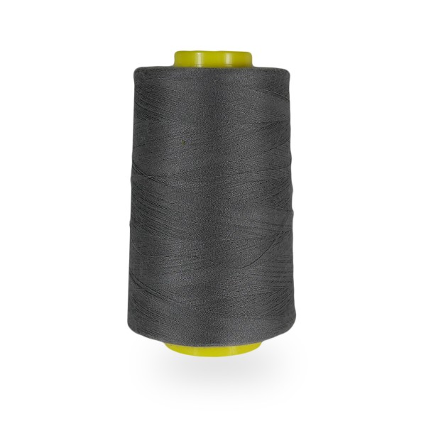 Dark Grey Sewing Thread Cone - 5000 Mtr
