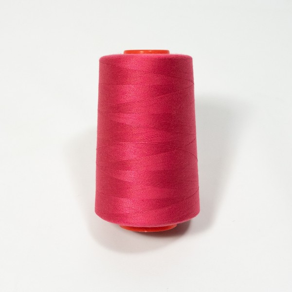 Cerise Sewing Thread Cone - 5000 Mtr