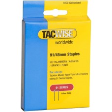 Tacwise 91/45mm Staples - 1000 Pack