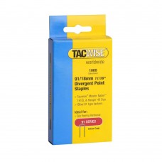 Tacwise 91/18mm Divergent Staples - 1000 Pack