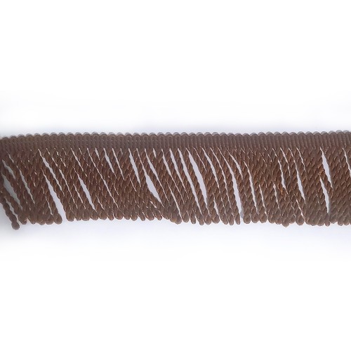 Brown Bullion Fringe Trimming