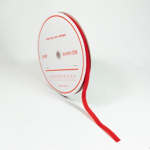 Red Hook & Loop 16mm wide - Loop Side Tape - Per Mtr
