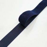 Navy VELCRO® Sew on 50mm Wide Velcro Hook & Loop Tape - Per mtr
