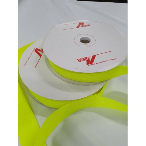 HI-VIS VELCRO® Brand SEW ON HOOK & LOOP tape 50MM - Per mtr