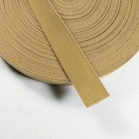 Strong Polyester Webbing - 38mm - Biscuit Strong Polyester Webbing - 38mm - Biscuit