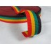 Rastafarian colours webbing - 38mm
