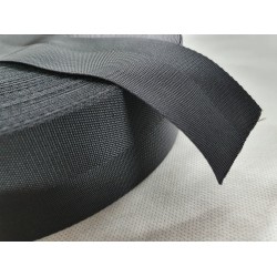 Black Car Seat Belt Webbing 50mm wide-50 mtr Roll