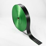 Audi Green Edge Car Seat Belt Webbing - 47mm