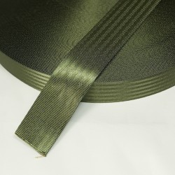 Car Seat Belt Webbing - 48mm - Light Olive