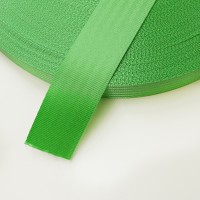 Car Seat Belt Webbing - 48mm - Lime Green