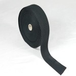 Herringbone Apron Tape - 38mm  -  Black