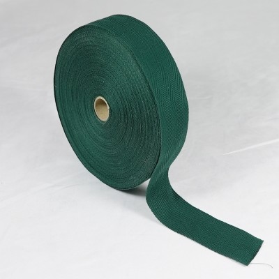 Herringbone Apron Tape - 38mm - 50mtr ROLL - Bottle Green