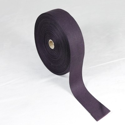 Herringbone Apron Tape - 38mm - 50mtr ROLL - Dark Wine