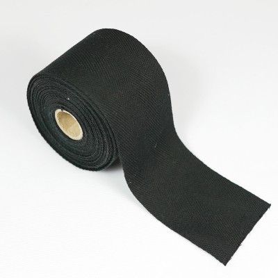 Herringbone Apron Tape - 50mm - 50mtr ROLL - Black