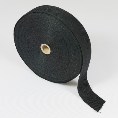 Herringbone Apron Tape - 25mm - 50mtr ROLL - Black