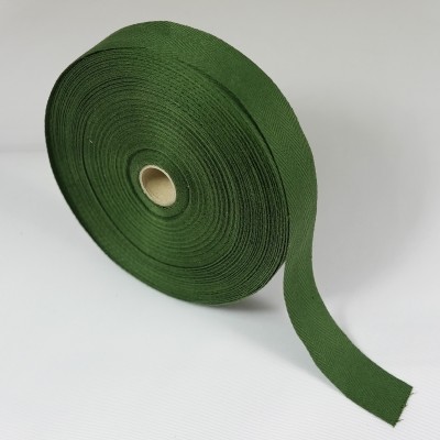 Herringbone Apron Tape - 25mm - 50mtr ROLL -  Olive