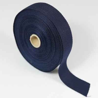 Herringbone Apron Tape - 50mm - 50mtr ROLL -  Navy Blue