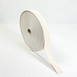 Cotton Canvas Webbing Tape - 25mm Wide - Per Mtr